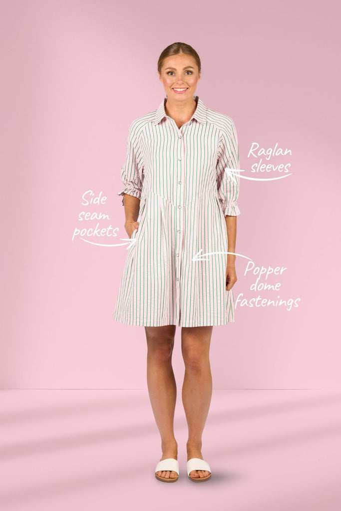 PRE-ORDER Knewe Piper Dress Candy Apple From BoxHill