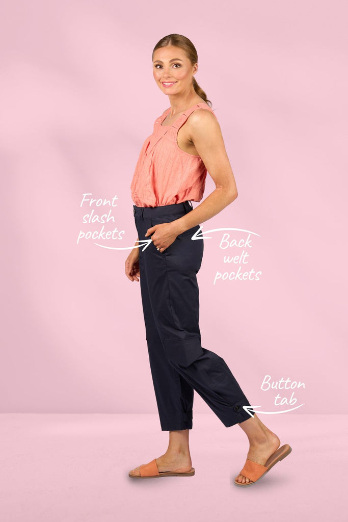 Knewe Series Pants Ink From BoxHill