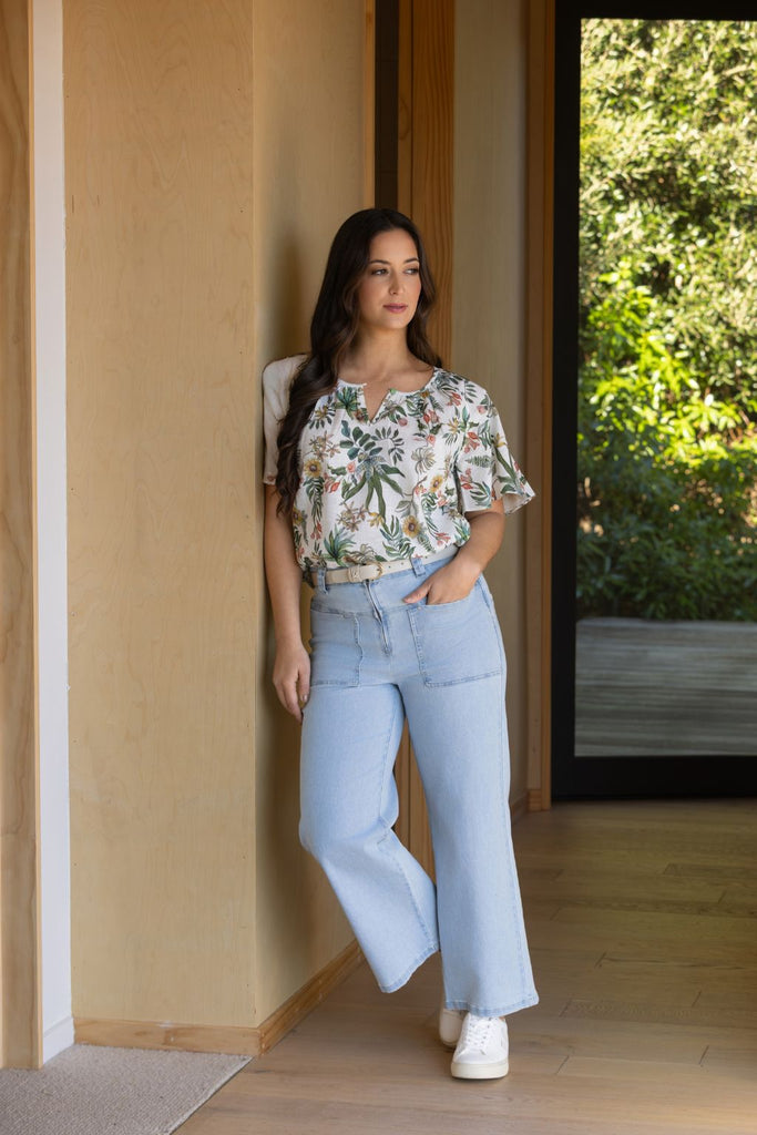 Knewe Spin Jeans Light Wash From BoxHill