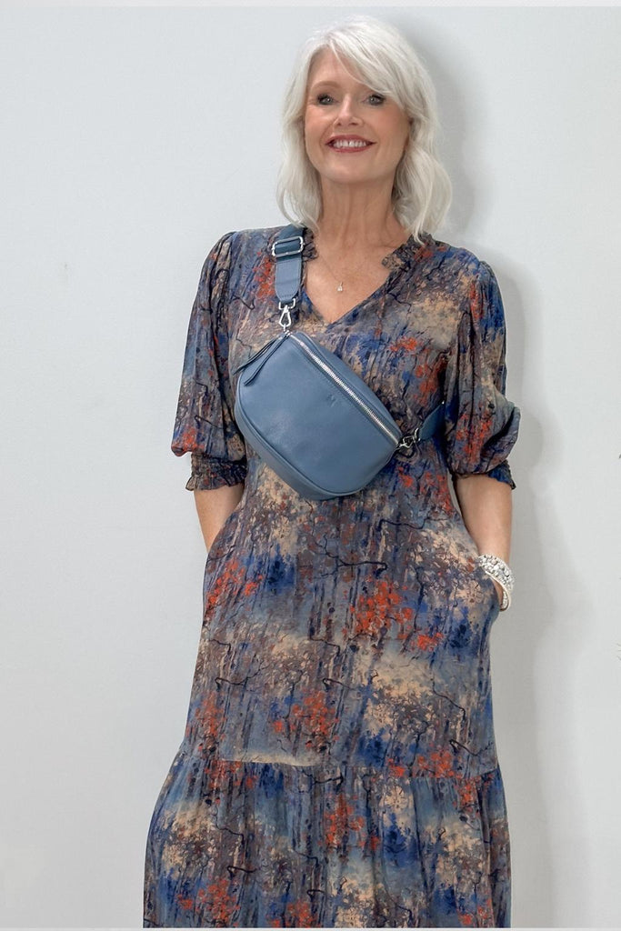 Lemon Tree April Dress Blue From BoxHill