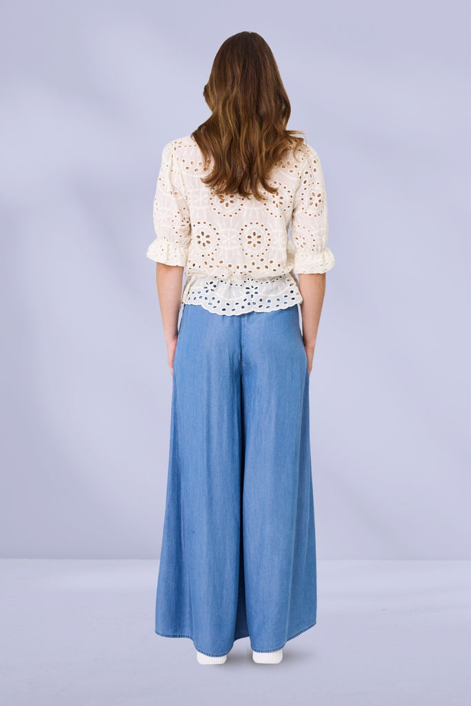 PRE-ORDER Lemon Tree Azzura Pants Chambray From BoxHill
