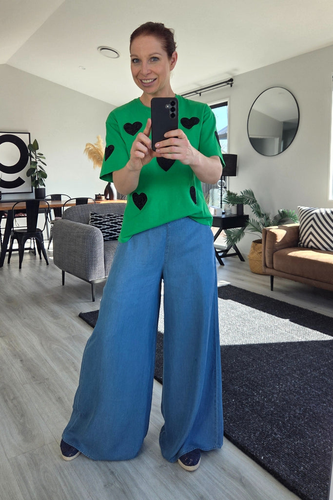 Lemon Tree Azzura Pants Chambray From BoxHill