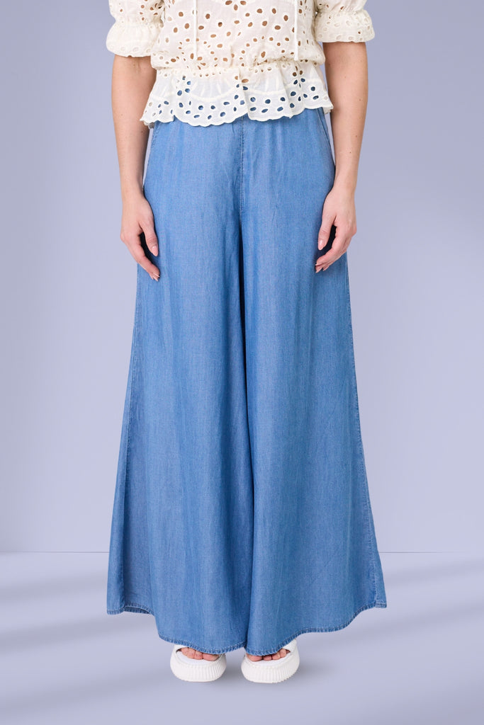 PRE-ORDER Lemon Tree Azzura Pants Chambray From BoxHill