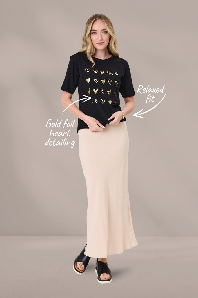 PRE-ORDER Lemon Tree Carina Top Black From BoxHill