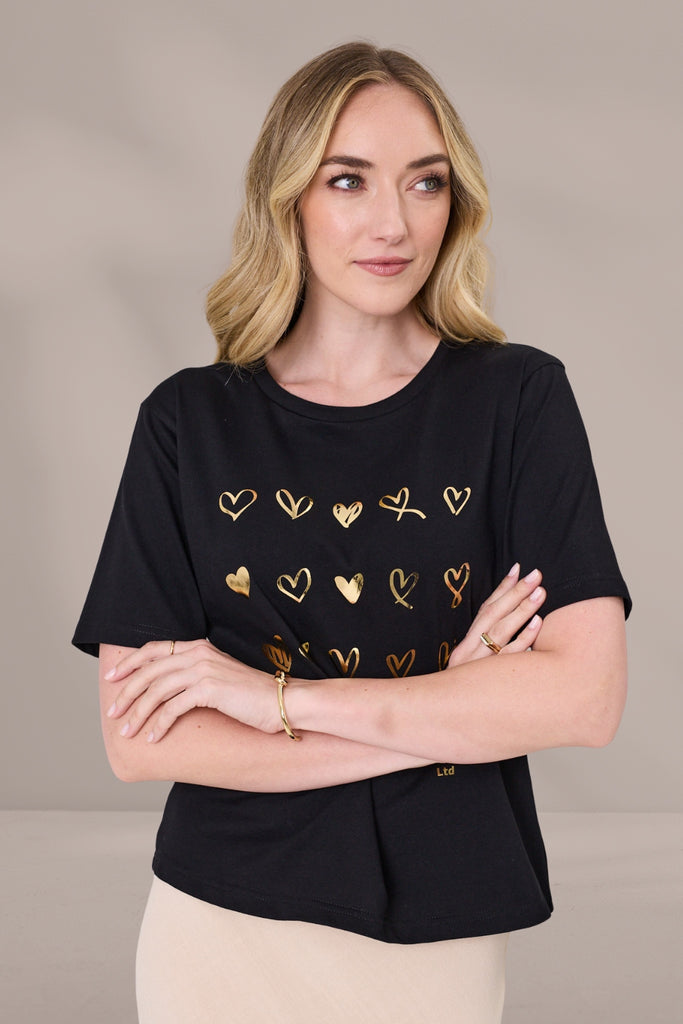 PRE-ORDER Lemon Tree Carina Top Black From BoxHill