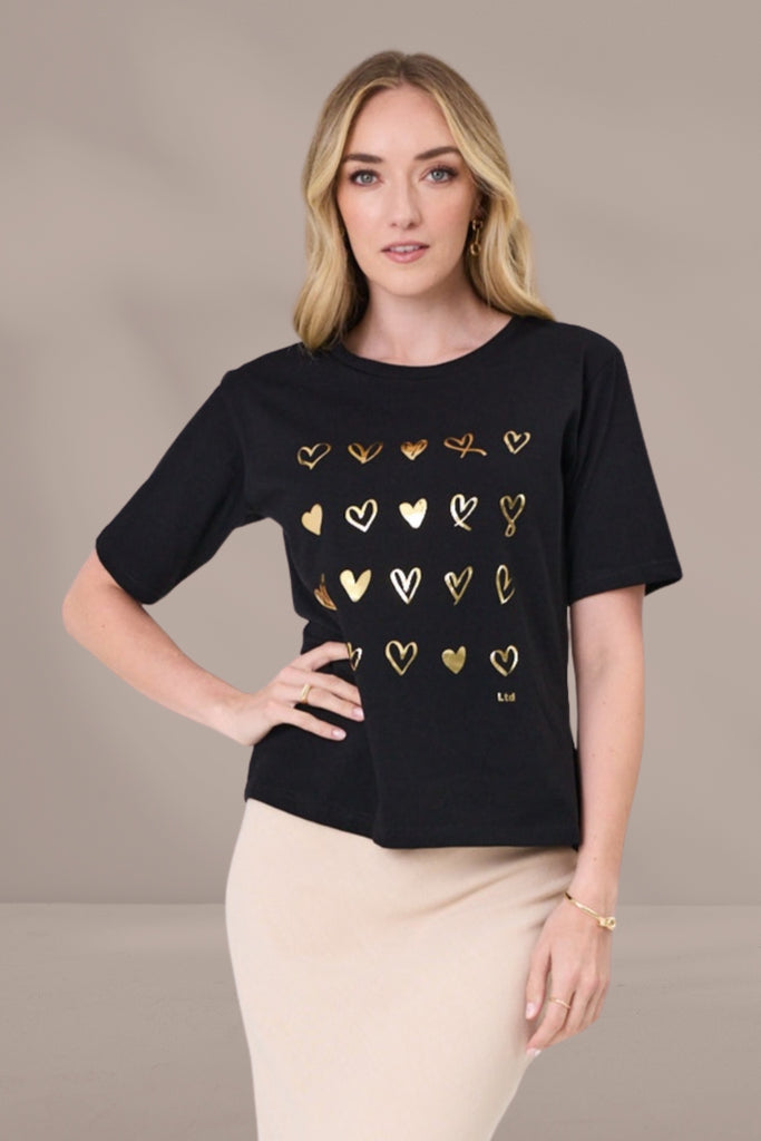 PRE-ORDER Lemon Tree Carina Top Black From BoxHill