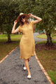 Lemon Tree Carleen Dress Gold From BoxHill