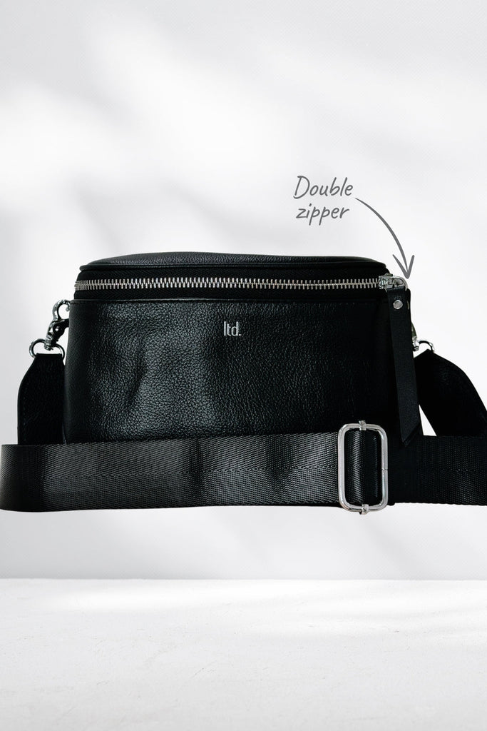 PRE-ORDER Lemon Tree Dani Bag Satin Strap Jet From BoxHill