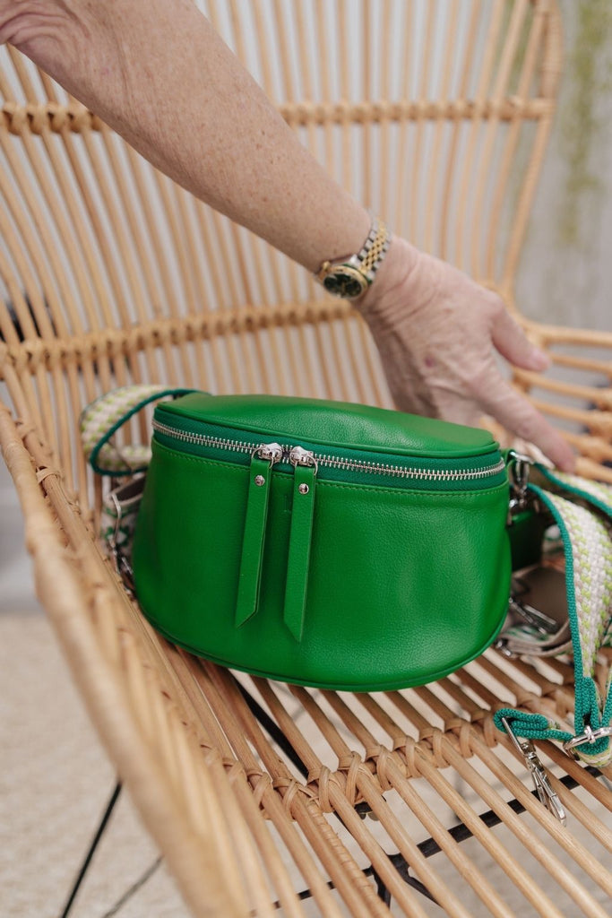 Lemon Tree Dani Leather Bag Mojito From BoxHill