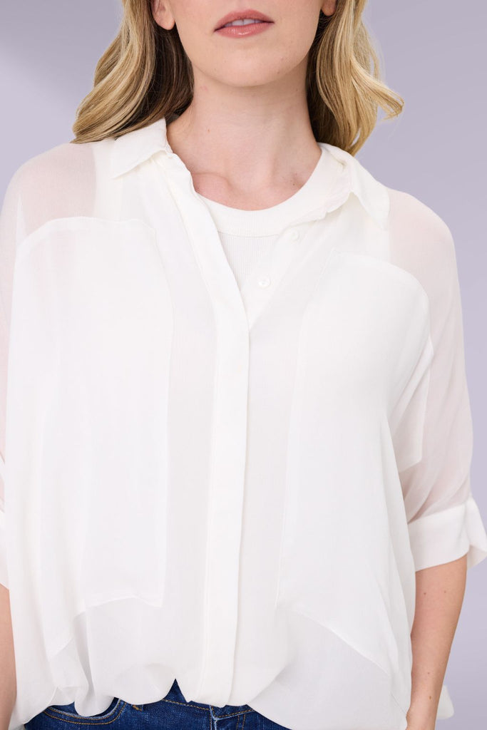 PRE-ORDER Lemon Tree Greta Top White From BoxHill