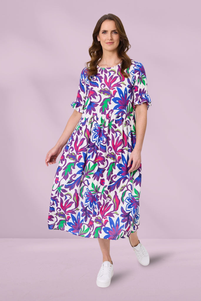 PRE-ORDER Lemon Tree Madonna Dress Floral Print From BoxHill