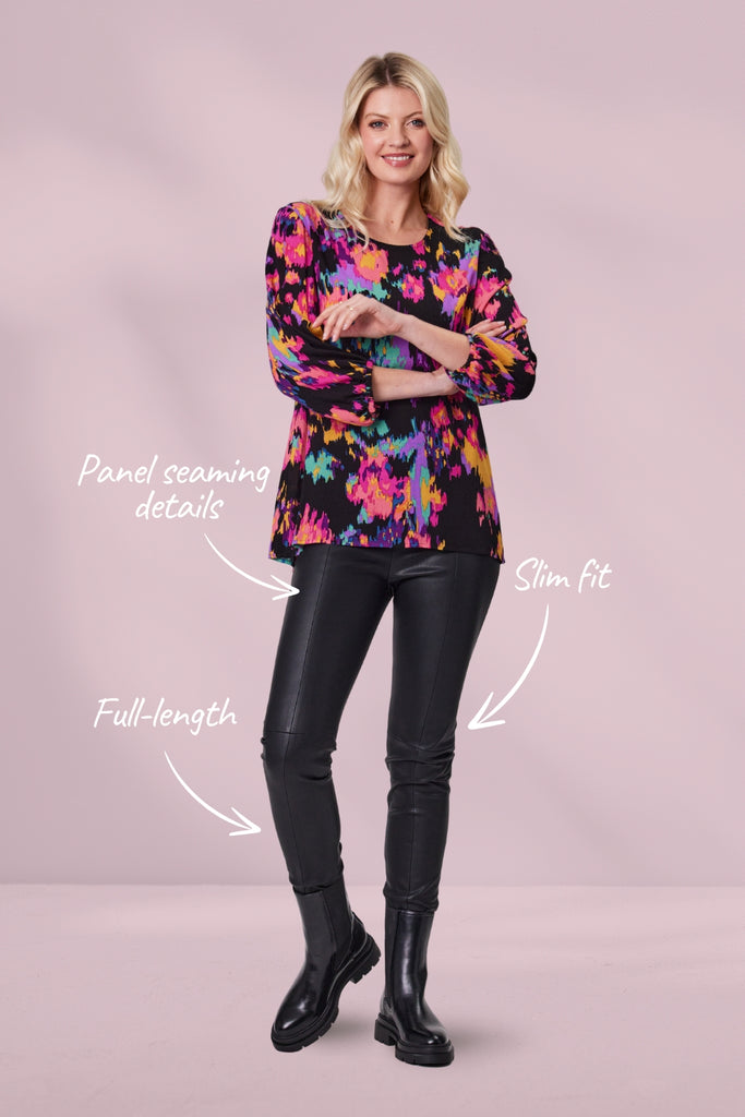 PRE-ORDER Lemon Tree Melania Pants Black From BoxHill