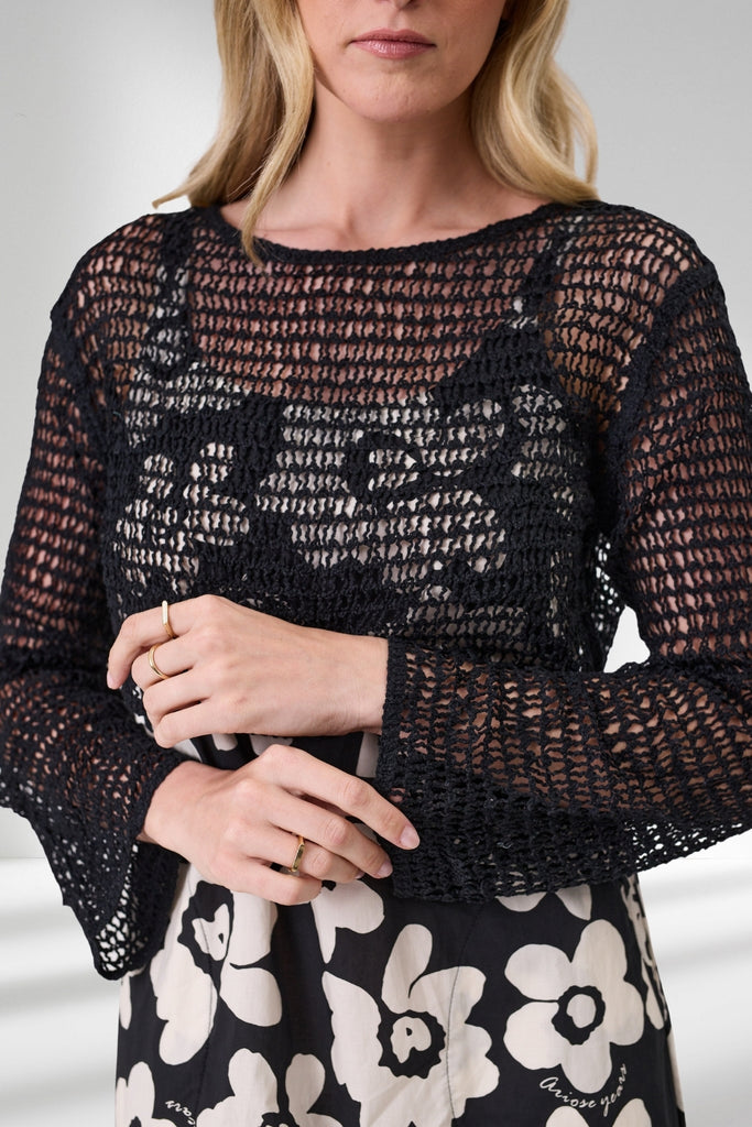 PRE-ORDER Lemon Tree Paolina Knit Black From BoxHill
