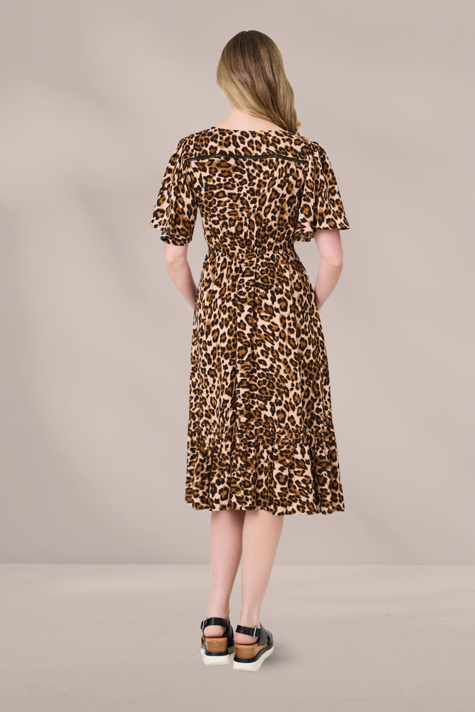 PRE-ORDER Lemon Tree Vittoria Dress Leopard Print From BoxHill