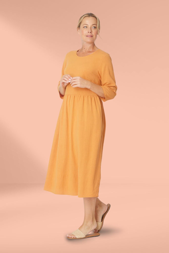 Luna Sky Anya Dress Pumpkin From BoxHill