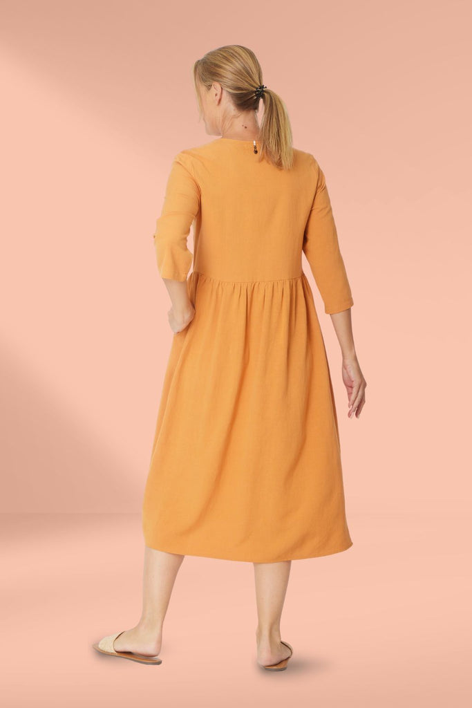 Luna Sky Anya Dress Pumpkin From BoxHill