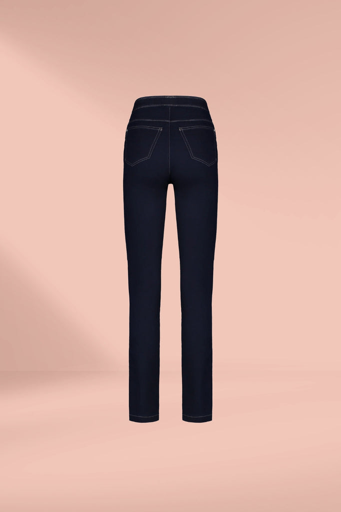 Macjays California Stretch Pull On Jeans Indigo From BoxHill