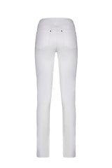 Macjays California Stretch Pull On Jeans White From BoxHill