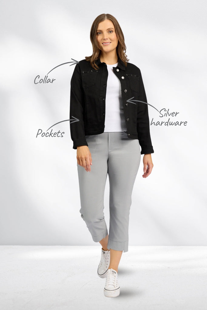 Macjays Outsider Jacket Black From BoxHill