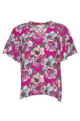 Madly Sweetly Ashley Bloom Top Fuchsia From BoxHill