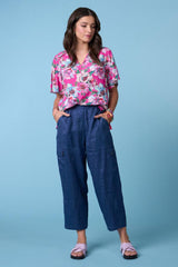 Madly Sweetly Coast Pants Washed Navy From BoxHill