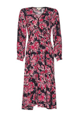 Madly Sweetly Flame Tree Midi Dress Black Multi From BoxHill