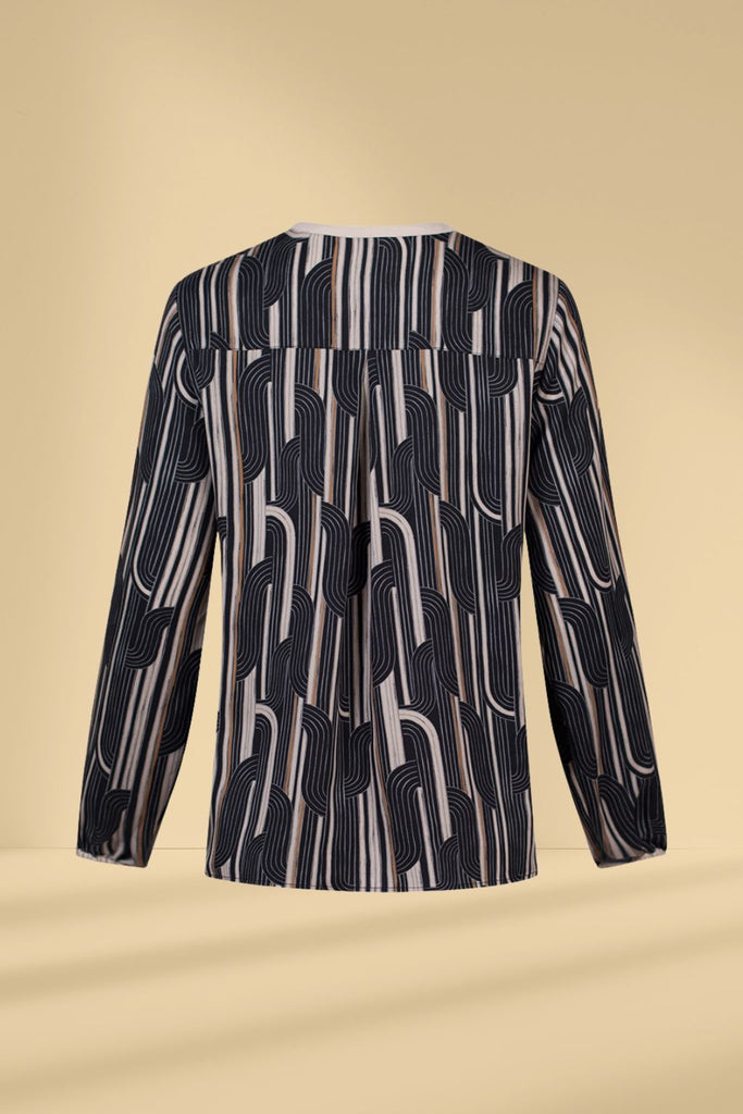 Madly Sweetly Freefall Top Black Multi From BoxHill