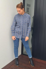 Madly Sweetly Golden Lining Shirt Denim From BoxHill