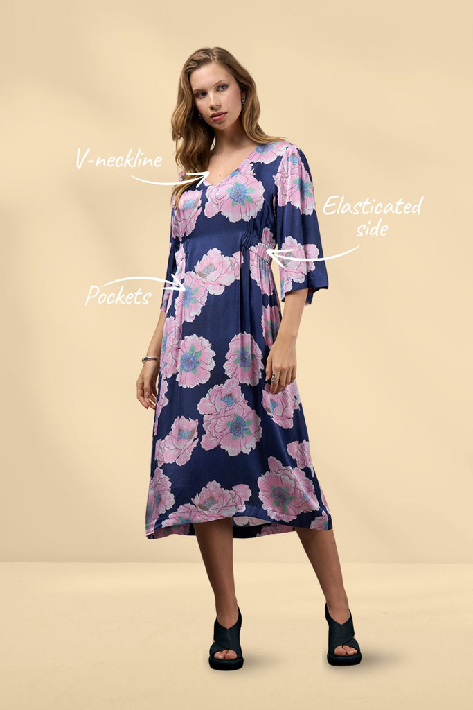 PRE-ORDER Madly Sweetly Poetic Dress Ink Multi From BoxHill