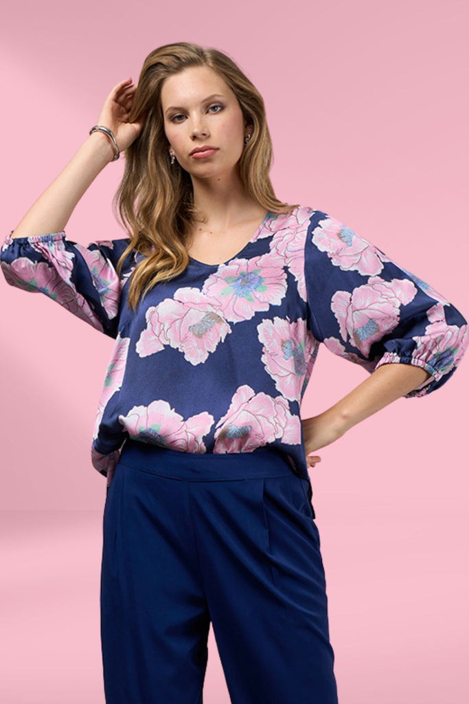 PRE-ORDER Madly Sweetly Poetic Top Ink Multi From BoxHill