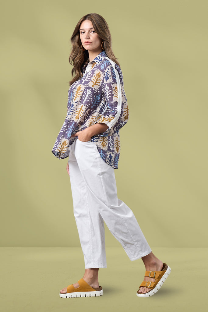 PRE-ORDER Madly Sweetly Ratio Pants White From BoxHill
