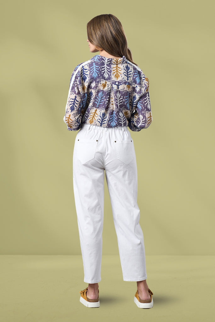 PRE-ORDER Madly Sweetly Ratio Pants White From BoxHill