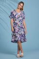 Madly Sweetly Starburst Dress Navy Multi From BoxHill