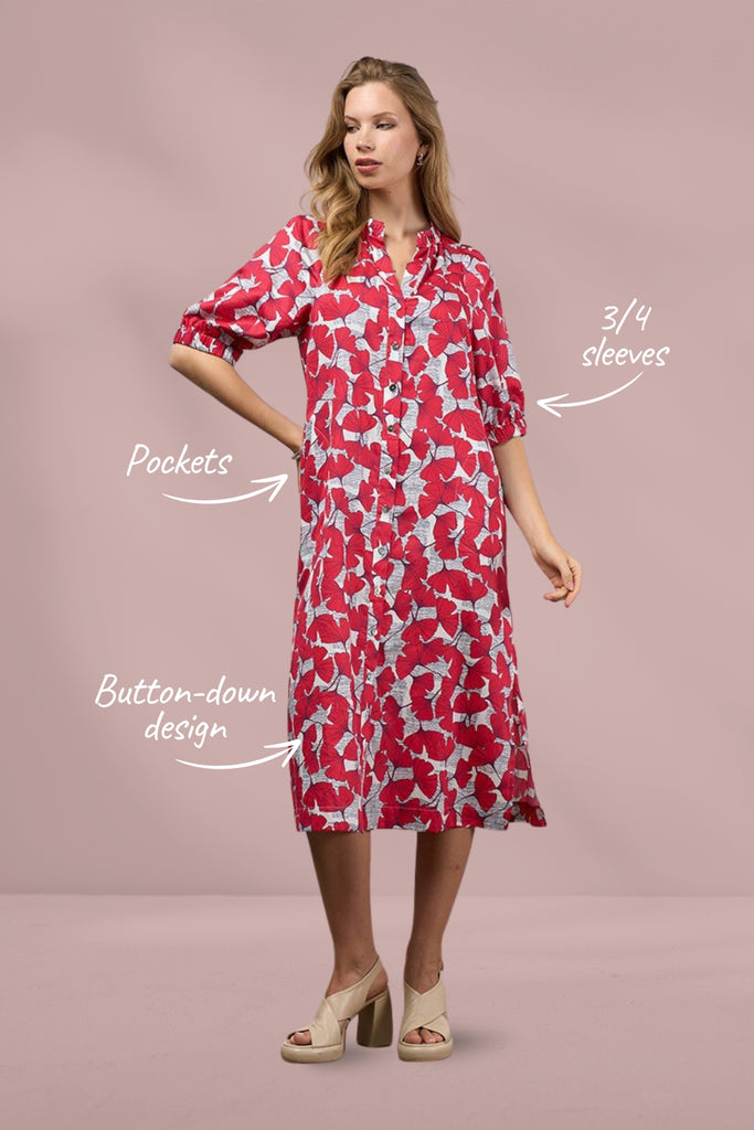 PRE-ORDER Madly Sweetly Take Flight Dress Poppy Multi From BoxHill