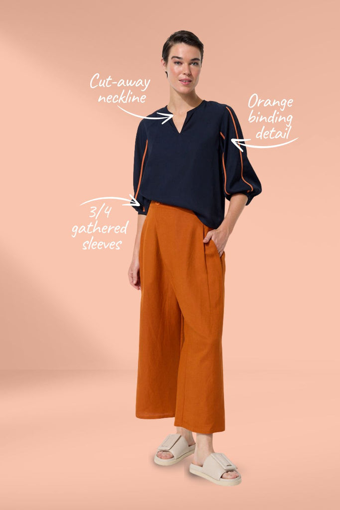 Marco Polo Bound Sleeve Top Ink From BoxHill