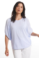 Marco Polo Circle Sleeve Tee Ice Blue From BoxHill