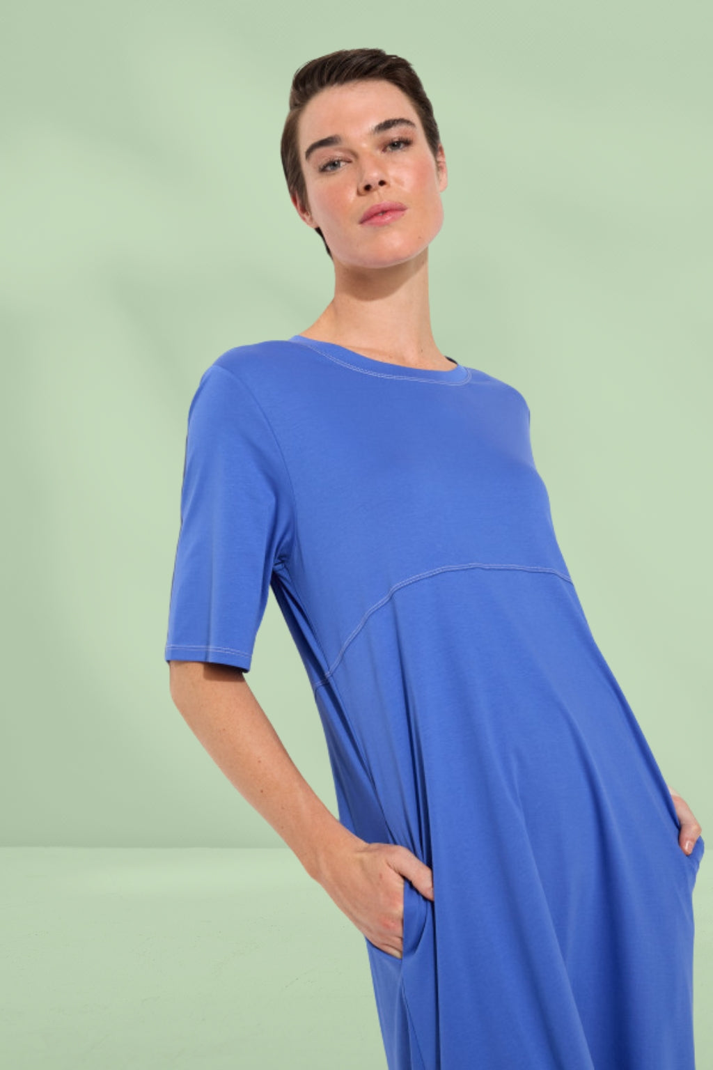 princess polly baby blue dress Sutton Stracke's Light Blue Strapless Gown
