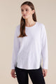 Marco Polo Long Sleeve Zip Trim Tee White From BoxHill