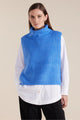 Marco Polo Roll Neck Pull Over Blue Quartz From BoxHill