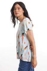 Marco Polo Short Sleeve Swimming Ladies Tee From BoxHill