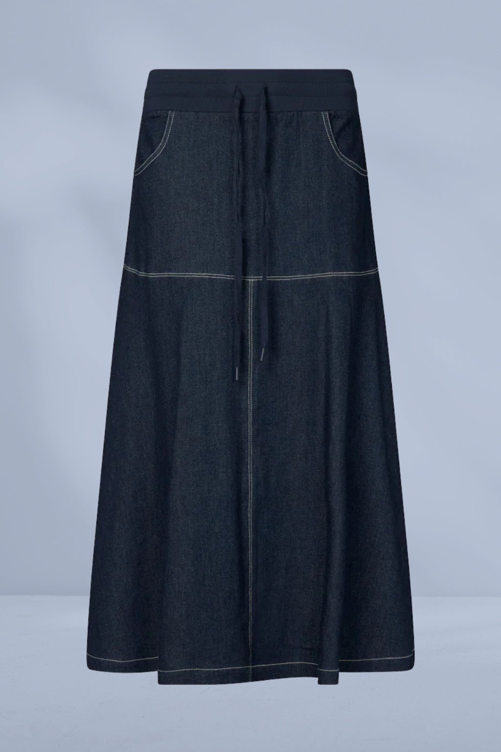Marco Polo Urban Denim Flare Skirt Dark Denim Marco Polo