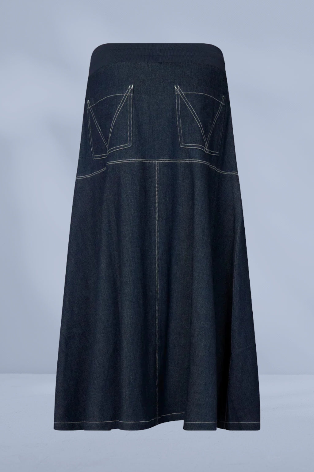 Marco Polo Urban Denim Flare Skirt Dark Denim Marco Polo