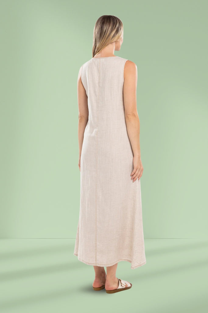 Mi Moso Ava Dress Linen From BoxHill