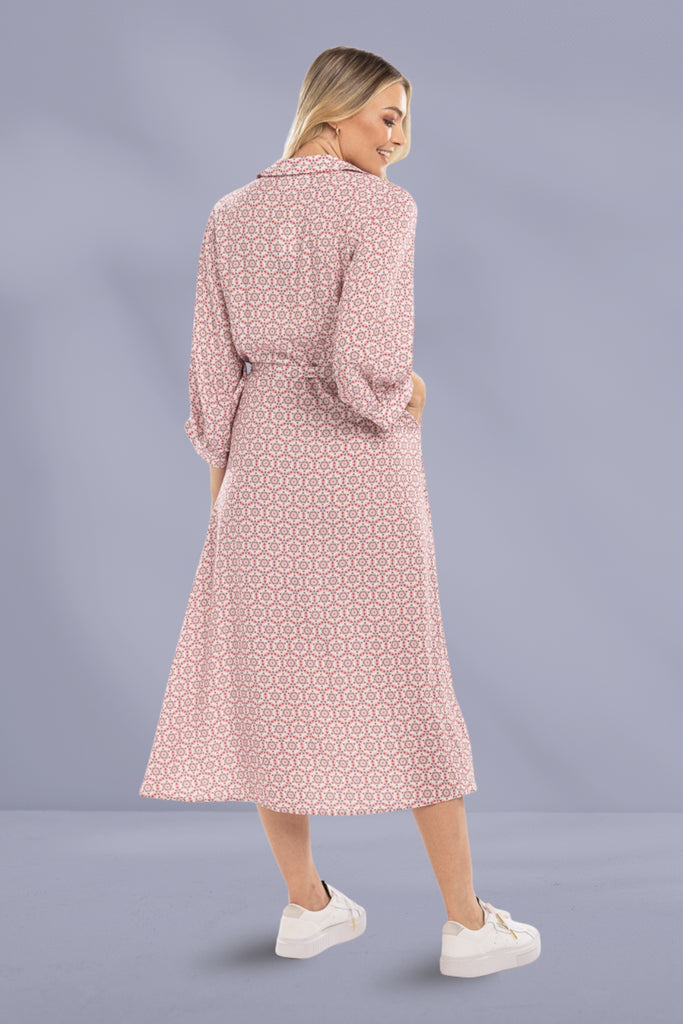 Mi Moso Dani Dress Mosaic Print From BoxHill