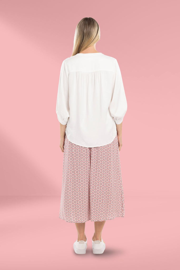 Mi Moso Dani Skirt Mosaic Print From BoxHill