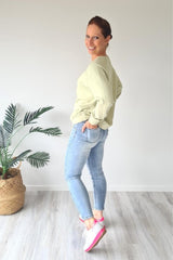 Mi Moso Elle Jeans Light Blue Wash From BoxHill