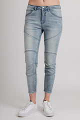 Mi Moso Elle Jeans Light Blue Wash From BoxHill