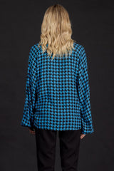 Mi Moso Emily Top Houndstooth From BoxHill