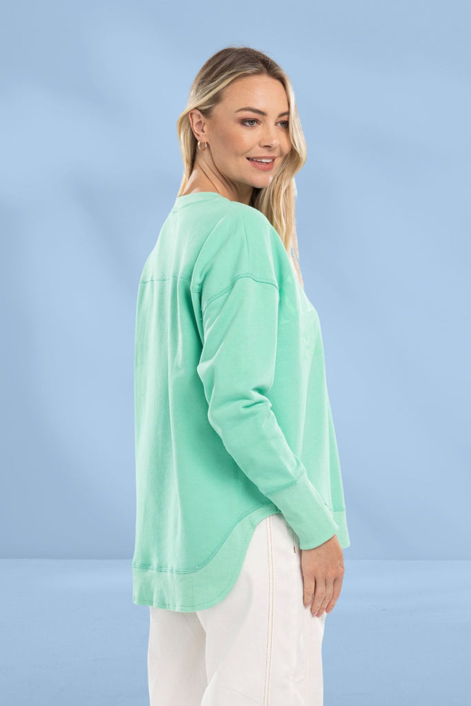 Mi Moso Ena Sweat Green From BoxHill