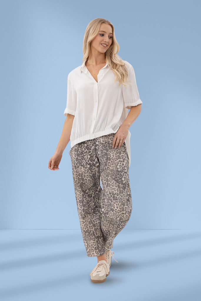 Mi Moso Gemini Shirt White From BoxHill